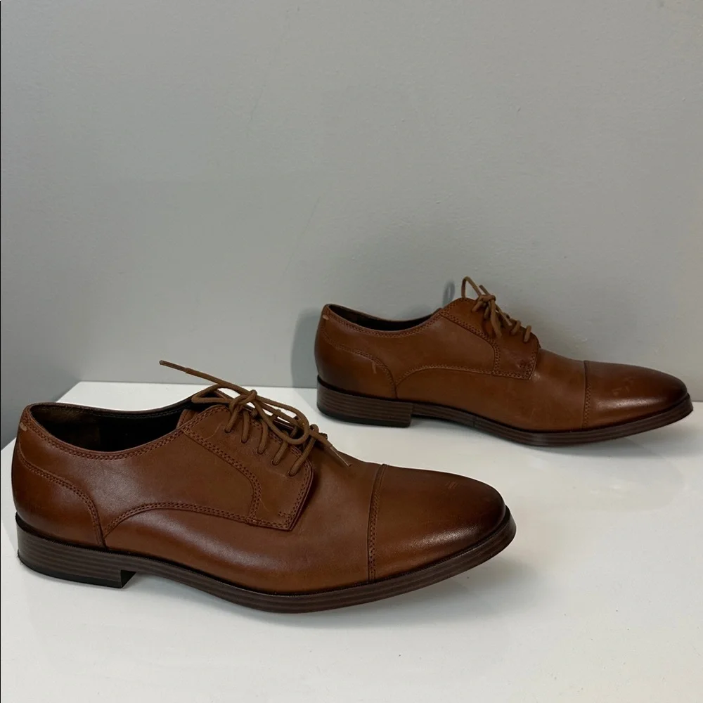 Cole‎ Haan Brown Jay Grand Cap Oxfords Size 10